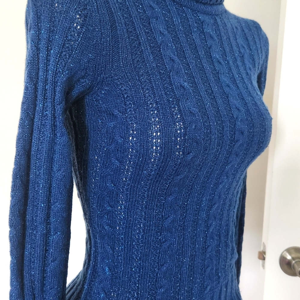 Dk Blue knit Sweater